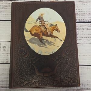 Time Life The Old West "The "Cowboys" Leatherette Cover Illustrated 1974